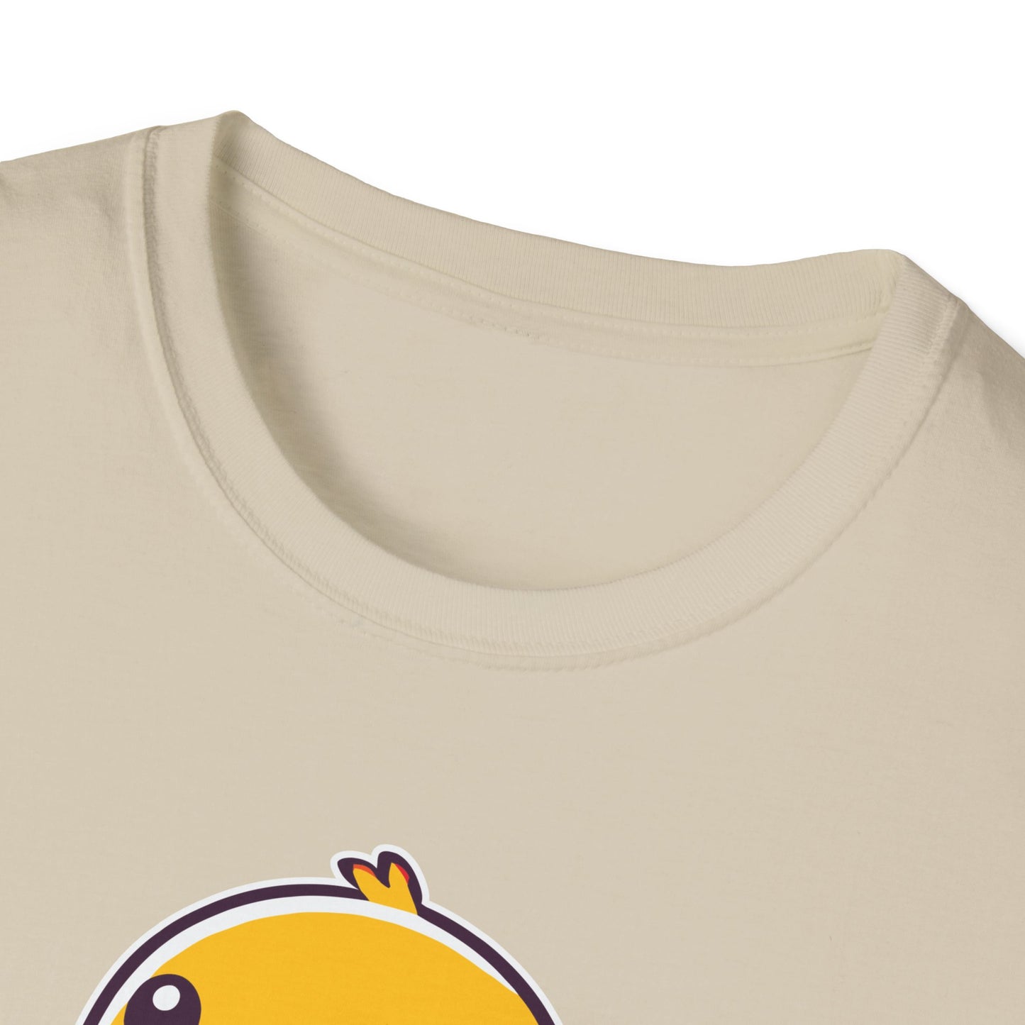 Count Quackula Unisex Softstyle T-Shirt - Fun Halloween Graphic Tee