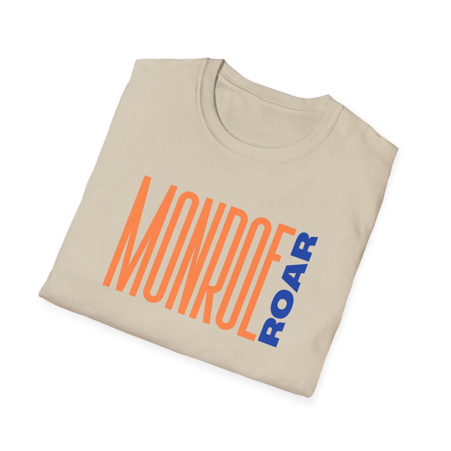 Monroe (Orange) Roar (Royal) Unisex Softstyle T-Shirt