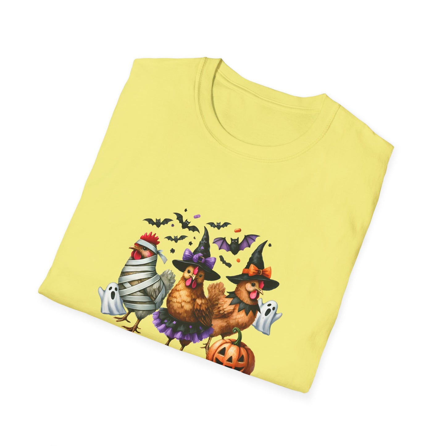 Halloween Chick or Treat Unisex Softstyle T-Shirt