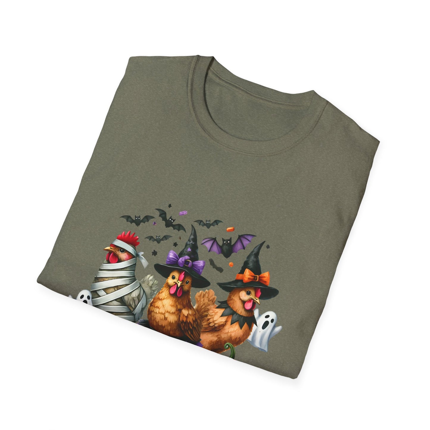 Halloween Chick or Treat Unisex Softstyle T-Shirt