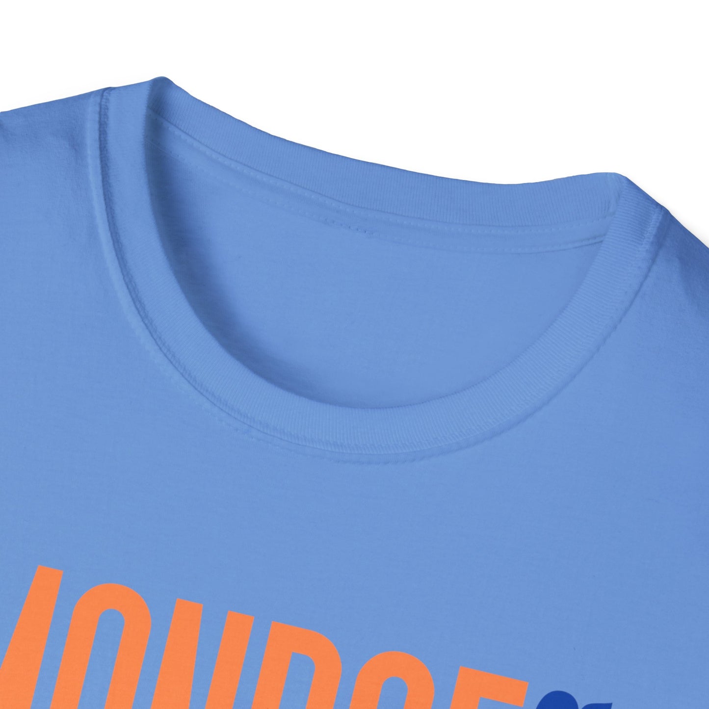 Monroe (Orange) Roar (Royal) Unisex Softstyle T-Shirt