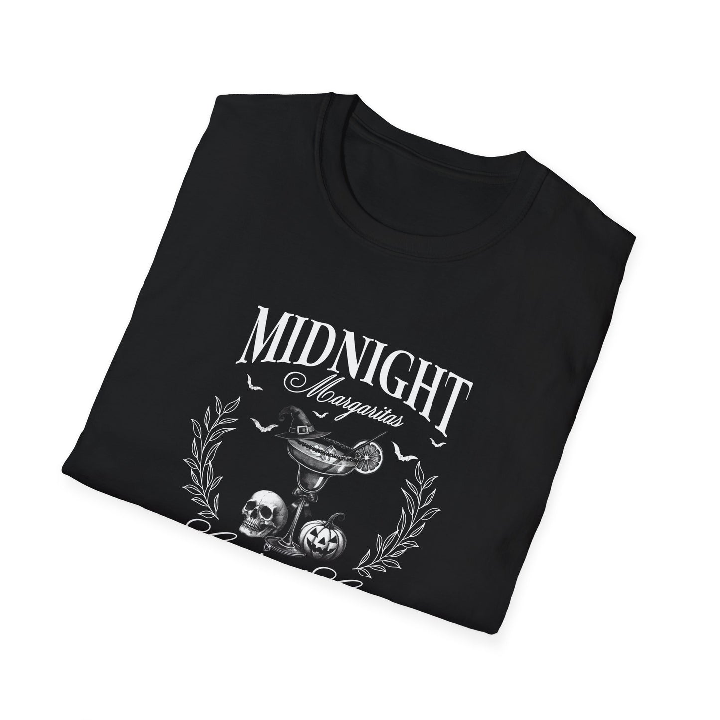 Midnight Margaritas Cocktail Club Halloween Unisex Softstyle T-Shirt