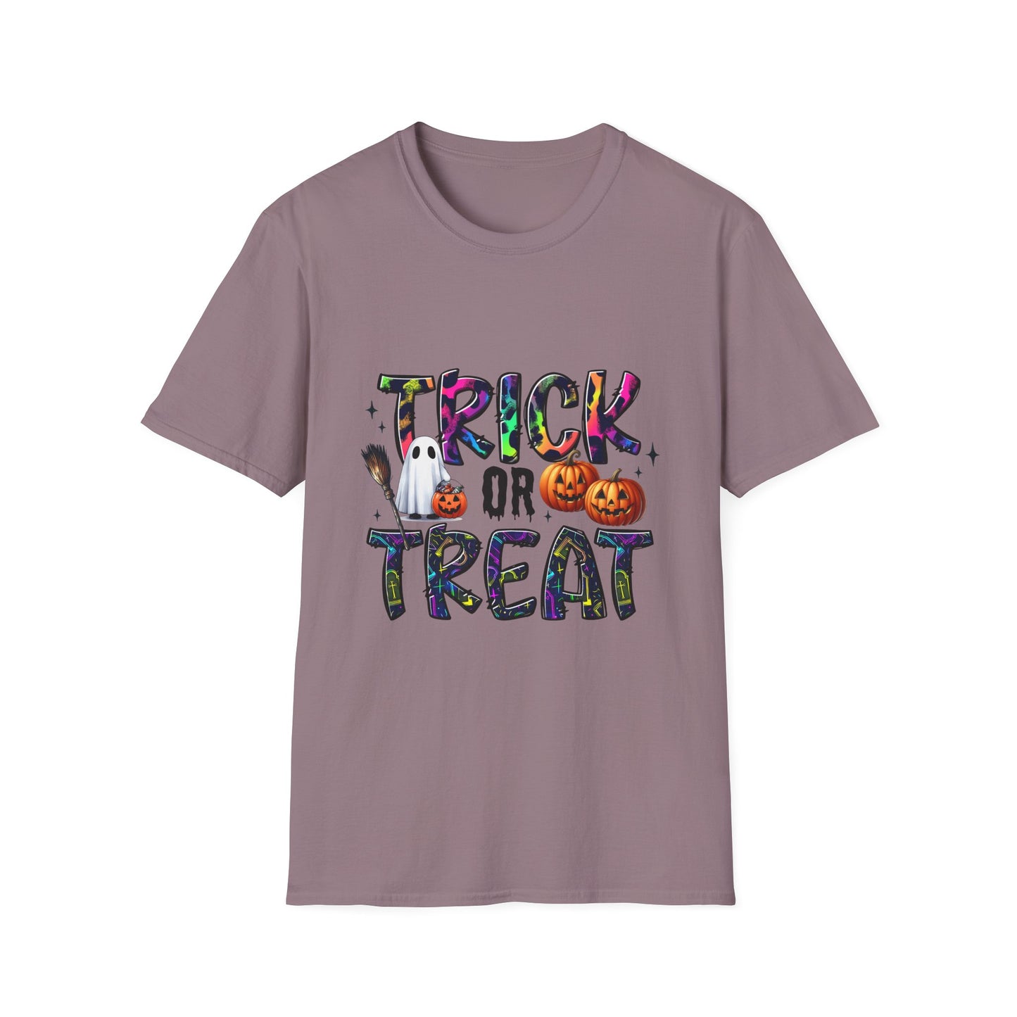 Halloween 'Trick or Treat' Unisex Softstyle T-Shirt