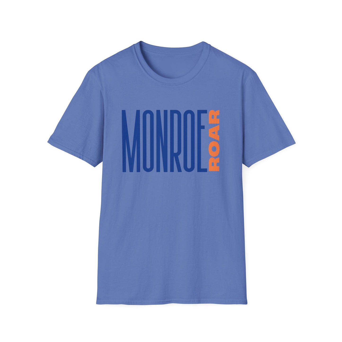 Monroe (Blue) Roar (Orange) Unisex T-Shirt