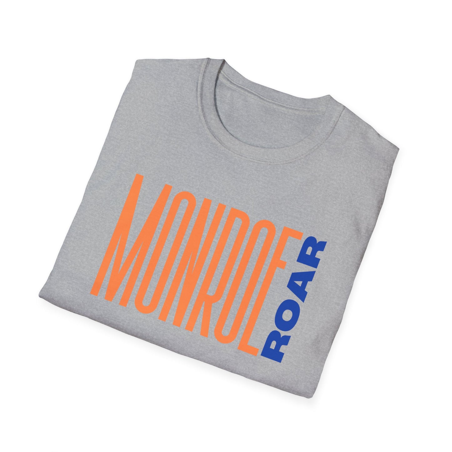 Monroe (Orange) Roar (Royal) Unisex Softstyle T-Shirt