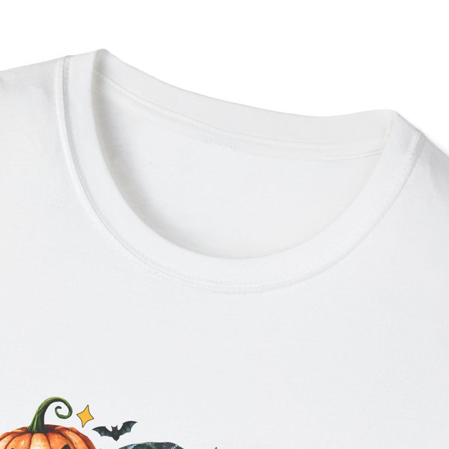 Halloween Cow Halloween Y'all Unisex Softstyle T-Shirt - Cute & Cozy for Fall Celebrations