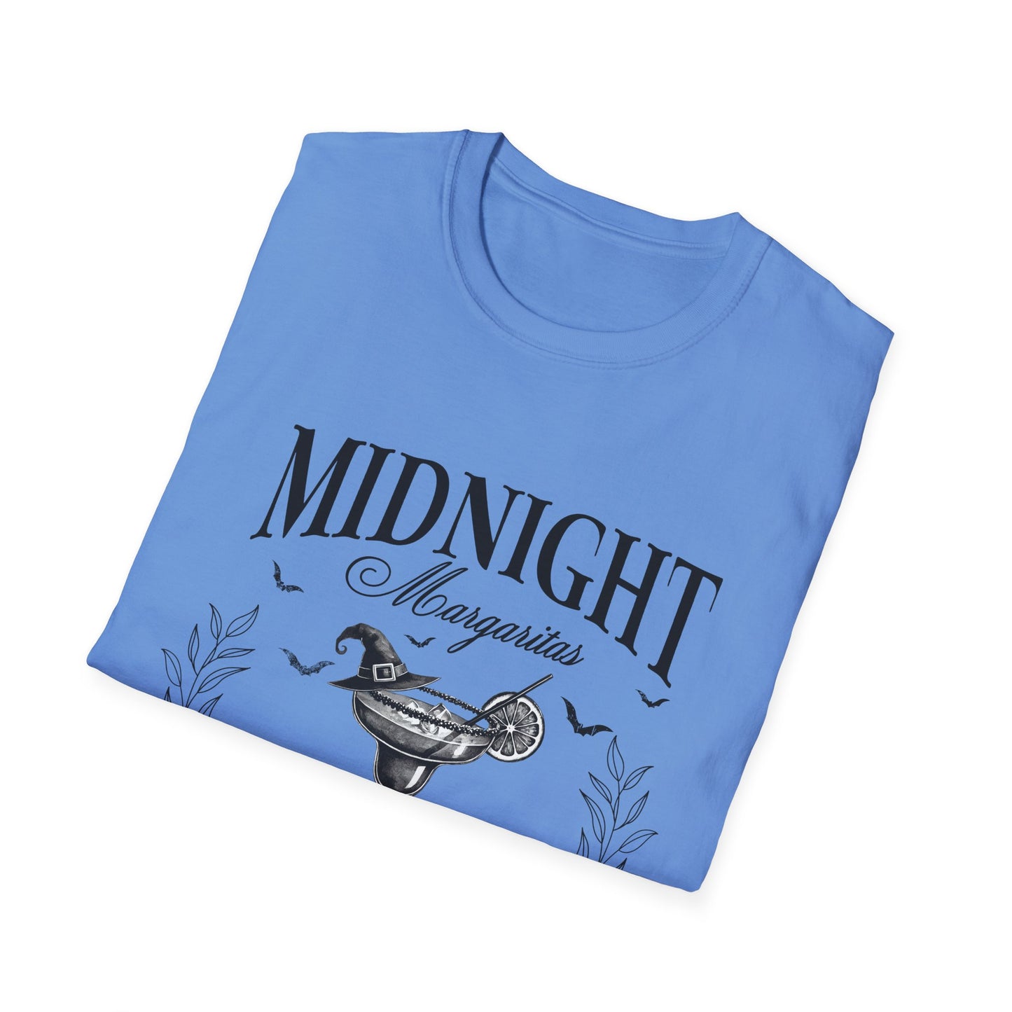 Midnight Margaritas Cocktail Club Unisex Softstyle  Halloween T-Shirt