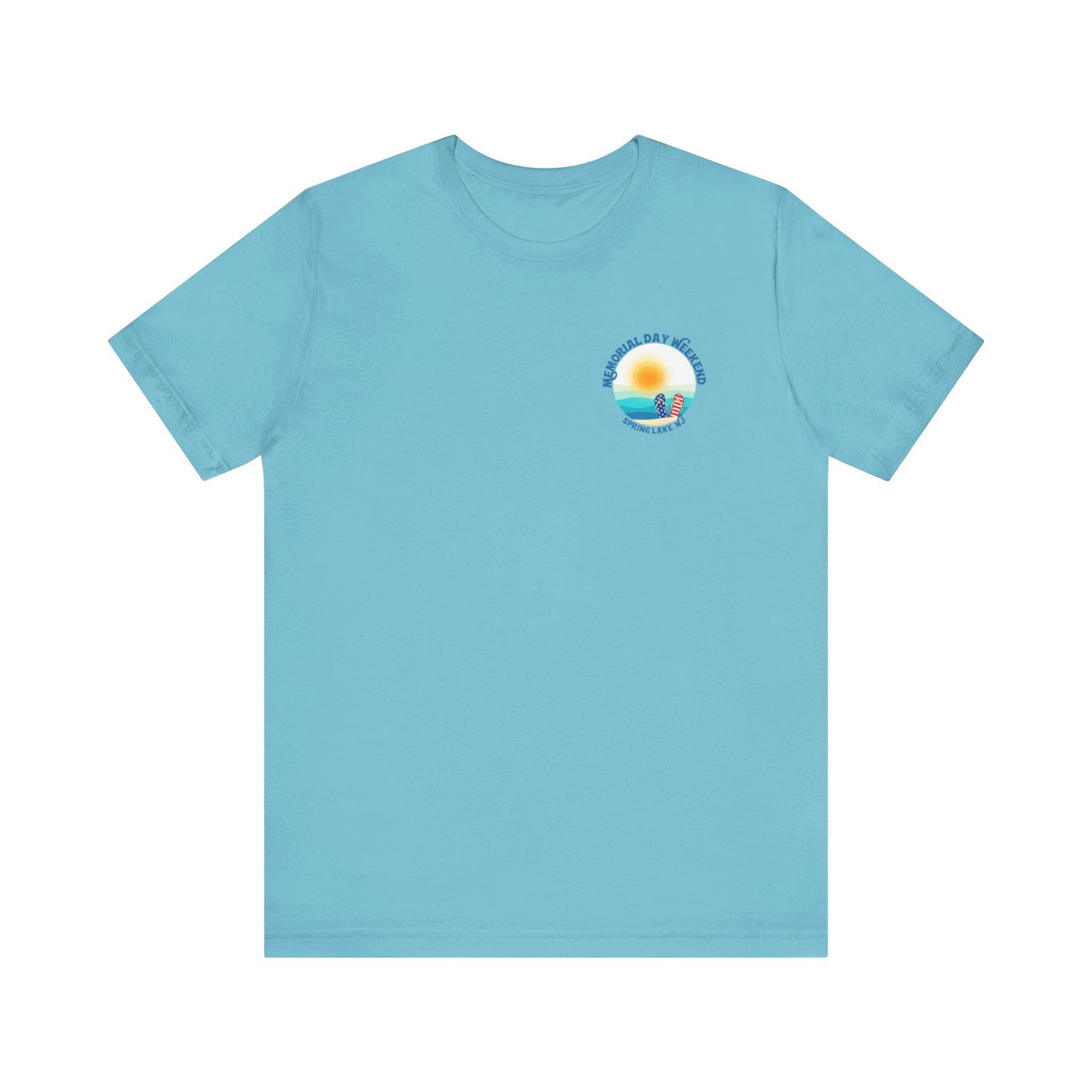 Spring Lake Memorial Day Weekend Drinkers and Enablers Unisex Jersey Short Sleeve Tee