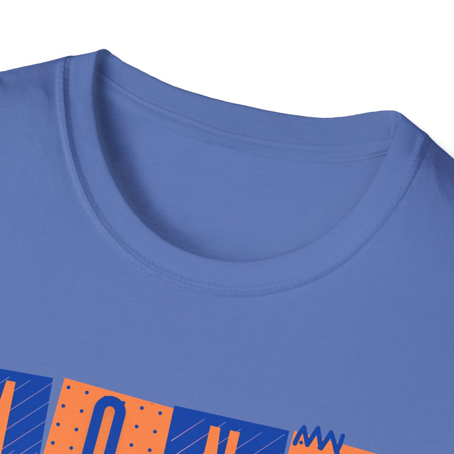 Monarchs Squares Dots Unisex Softstyle T-Shirt - Trendy Graphic Tee for Everyday Wear