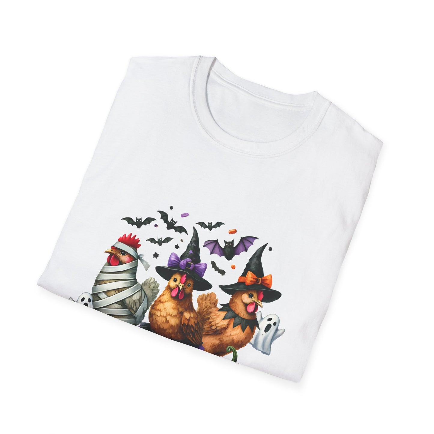 Halloween Chick or Treat Unisex Softstyle T-Shirt