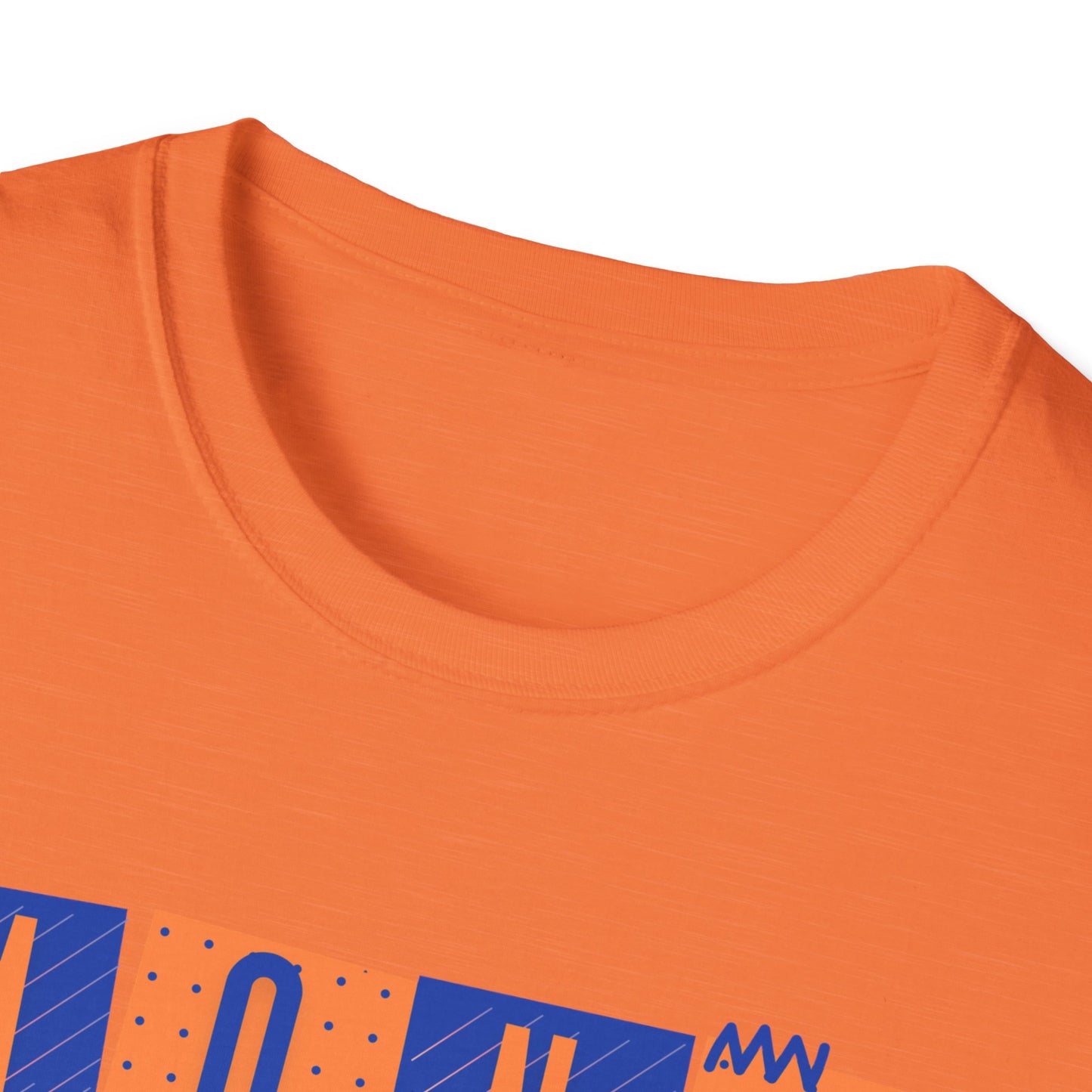 Monarchs Squares Dots Unisex Softstyle T-Shirt - Trendy Graphic Tee for Everyday Wear