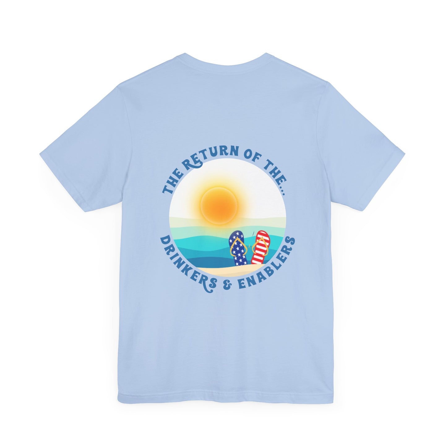 Spring Lake Memorial Day Weekend Drinkers and Enablers Unisex Jersey Short Sleeve Tee