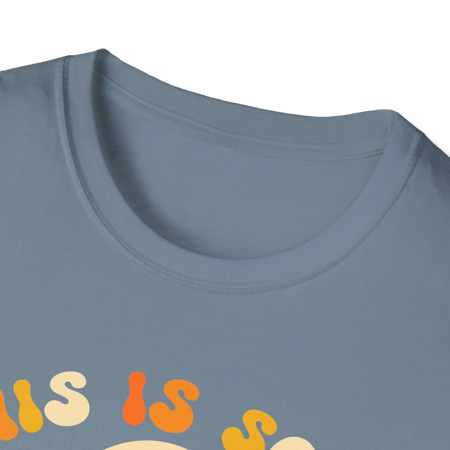 Funny Halloween Unisex Softstyle T-Shirt - "This is Some Boo Sheet"