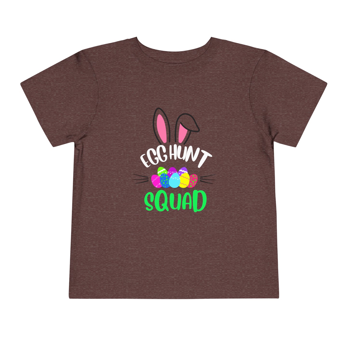 Egg Hunt Squad Toddler Short Sleeve Tee