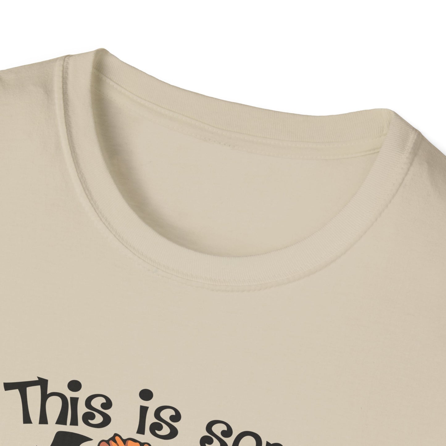 Halloween Cute Ghost Tee - "This is Some Boo Sheet" Unisex Softstyle T-Shirt