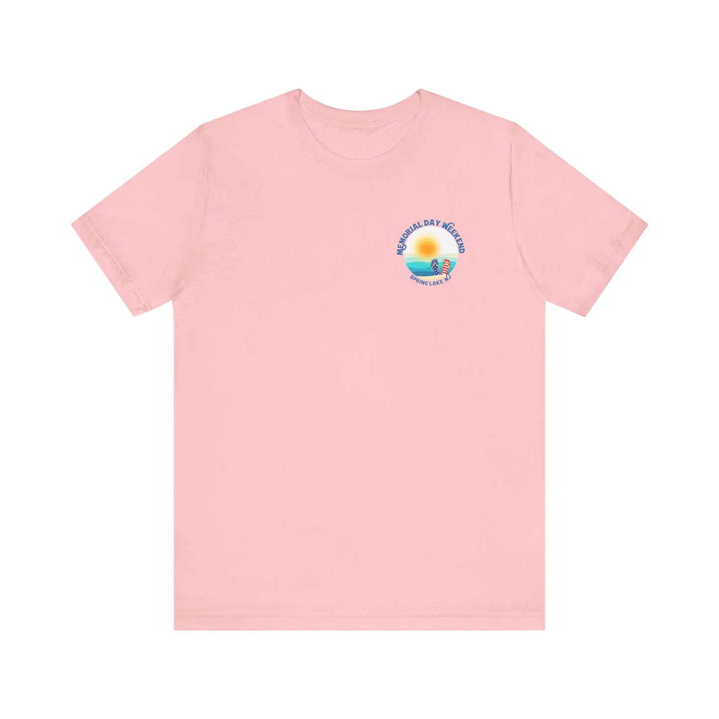 Spring Lake Memorial Day Weekend Drinkers and Enablers Unisex Jersey Short Sleeve Tee