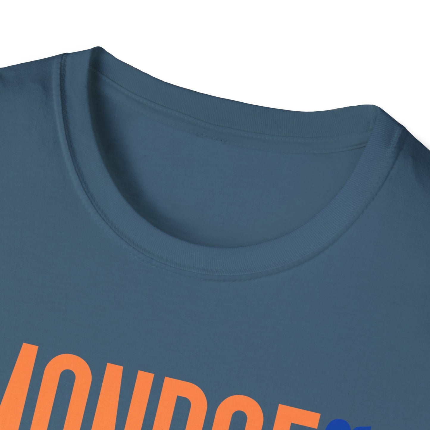 Monroe (Orange) Roar (Royal) Unisex Softstyle T-Shirt