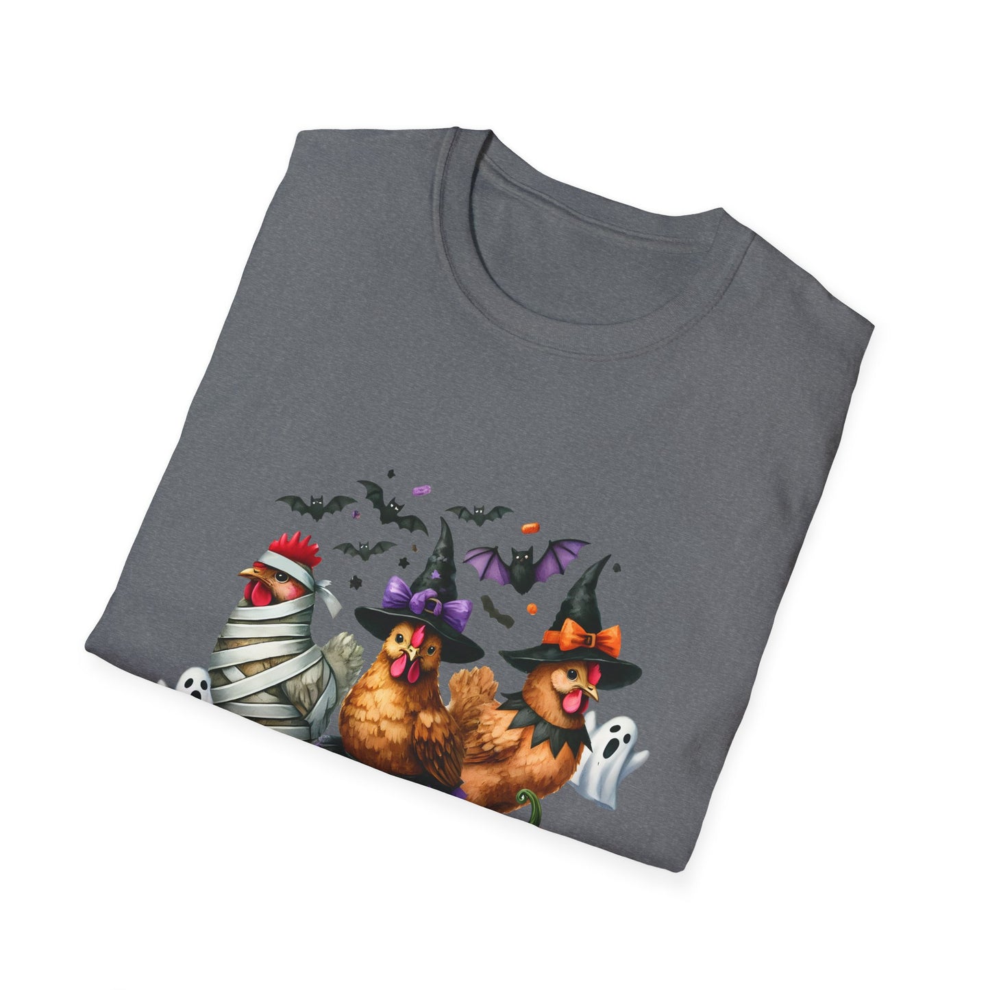 Halloween Chick or Treat Unisex Softstyle T-Shirt