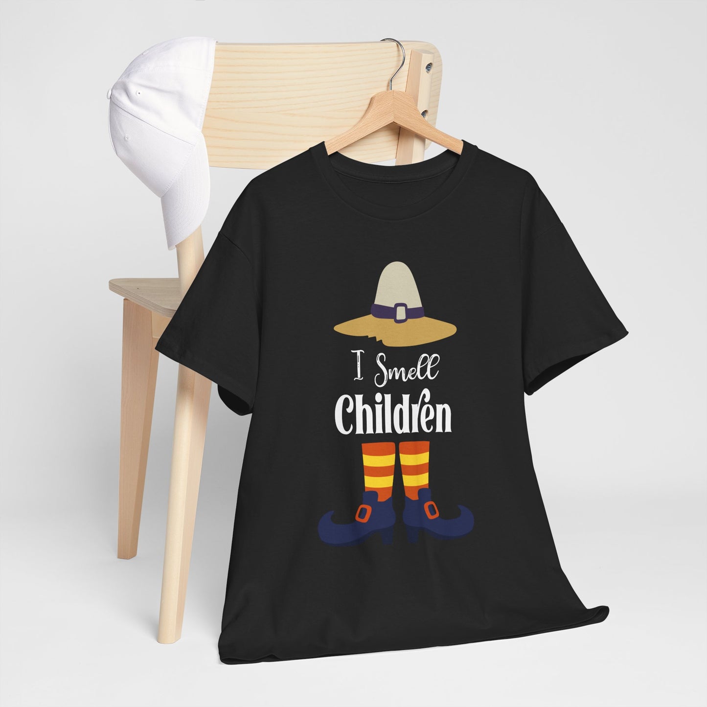 I Smell Children Unisex Cotton Tee - Fun Halloween School Teacher Shirt