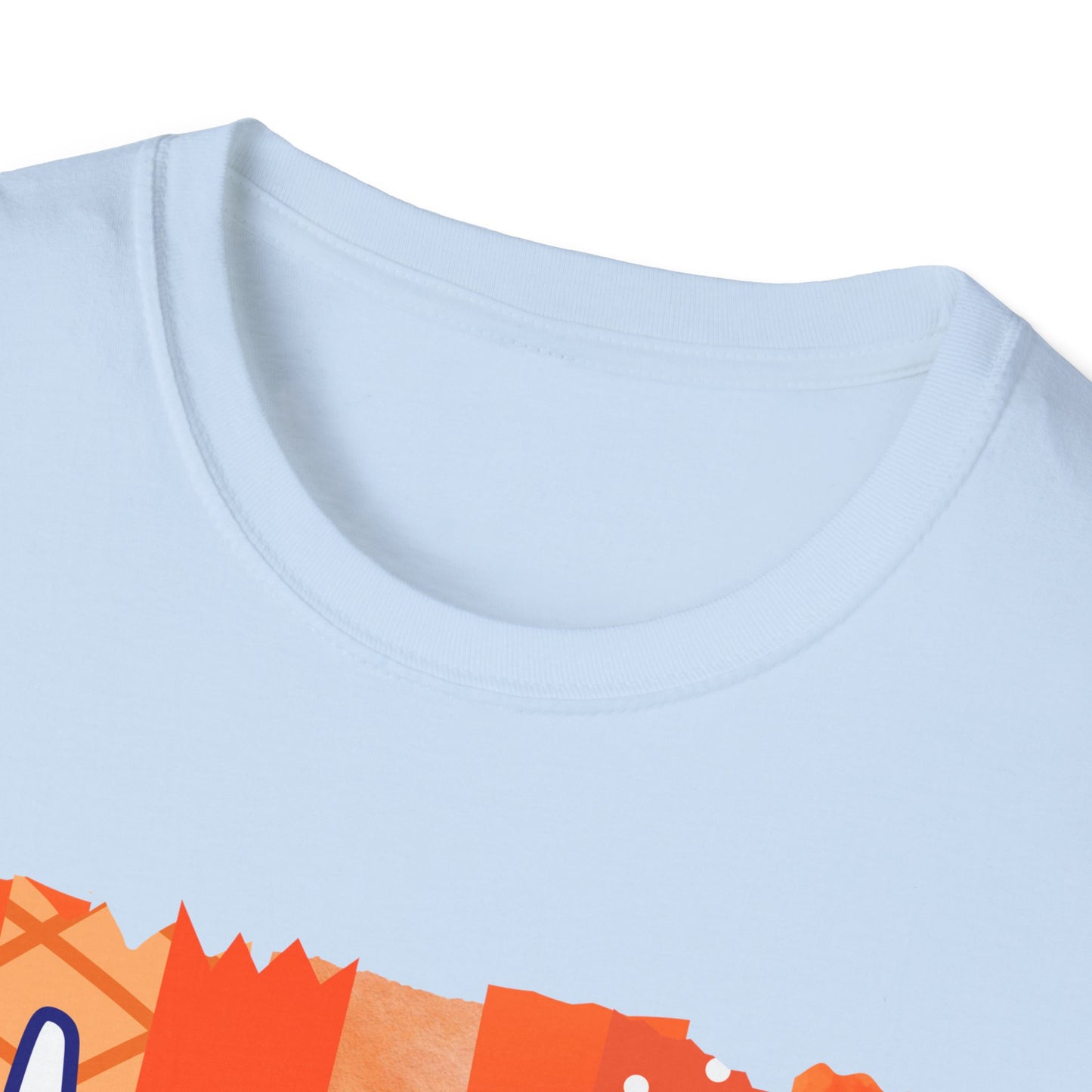 Monroe Patch Orange Unisex Softstyle T-Shirt