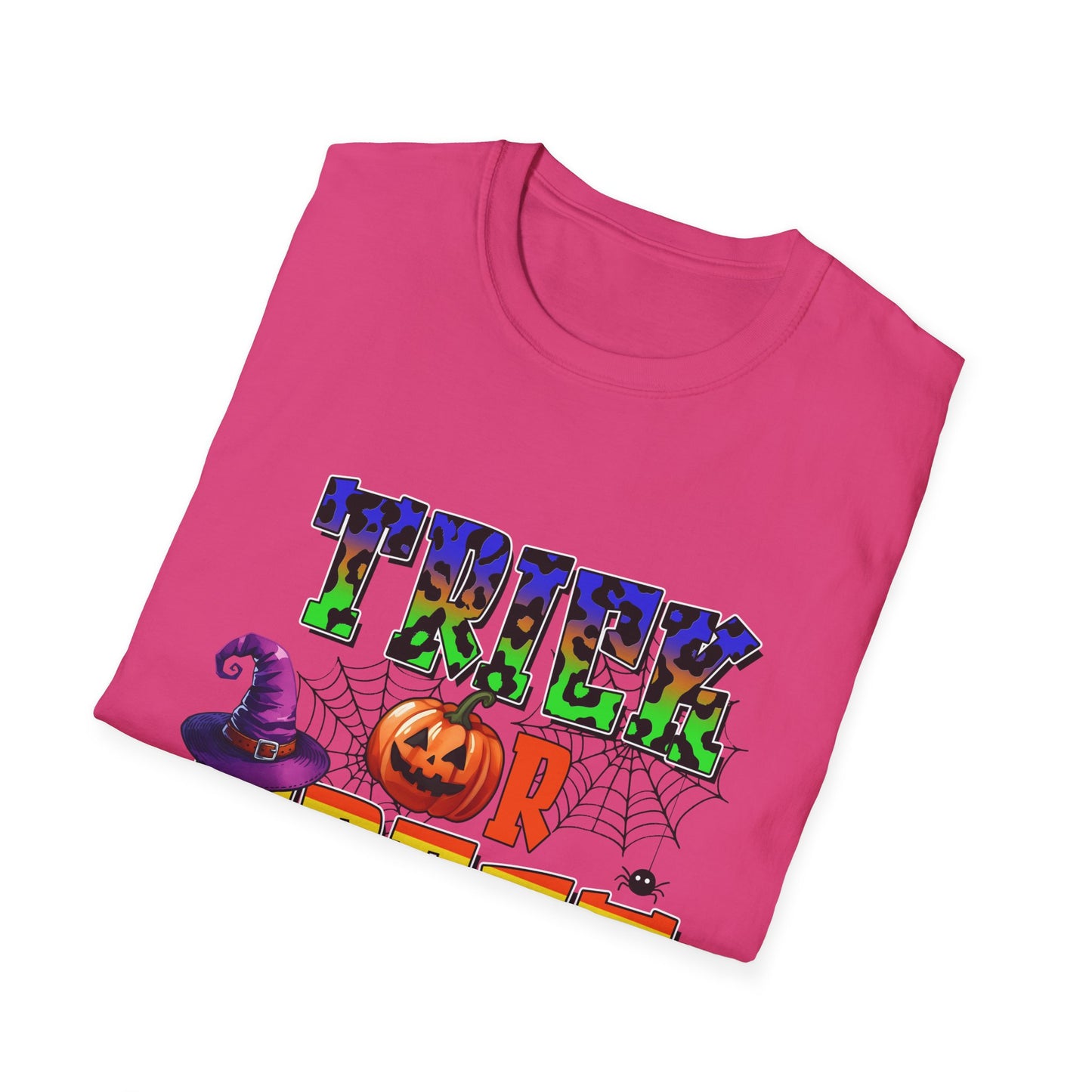 Halloween Trick or Treat Unisex Softstyle T-Shirt