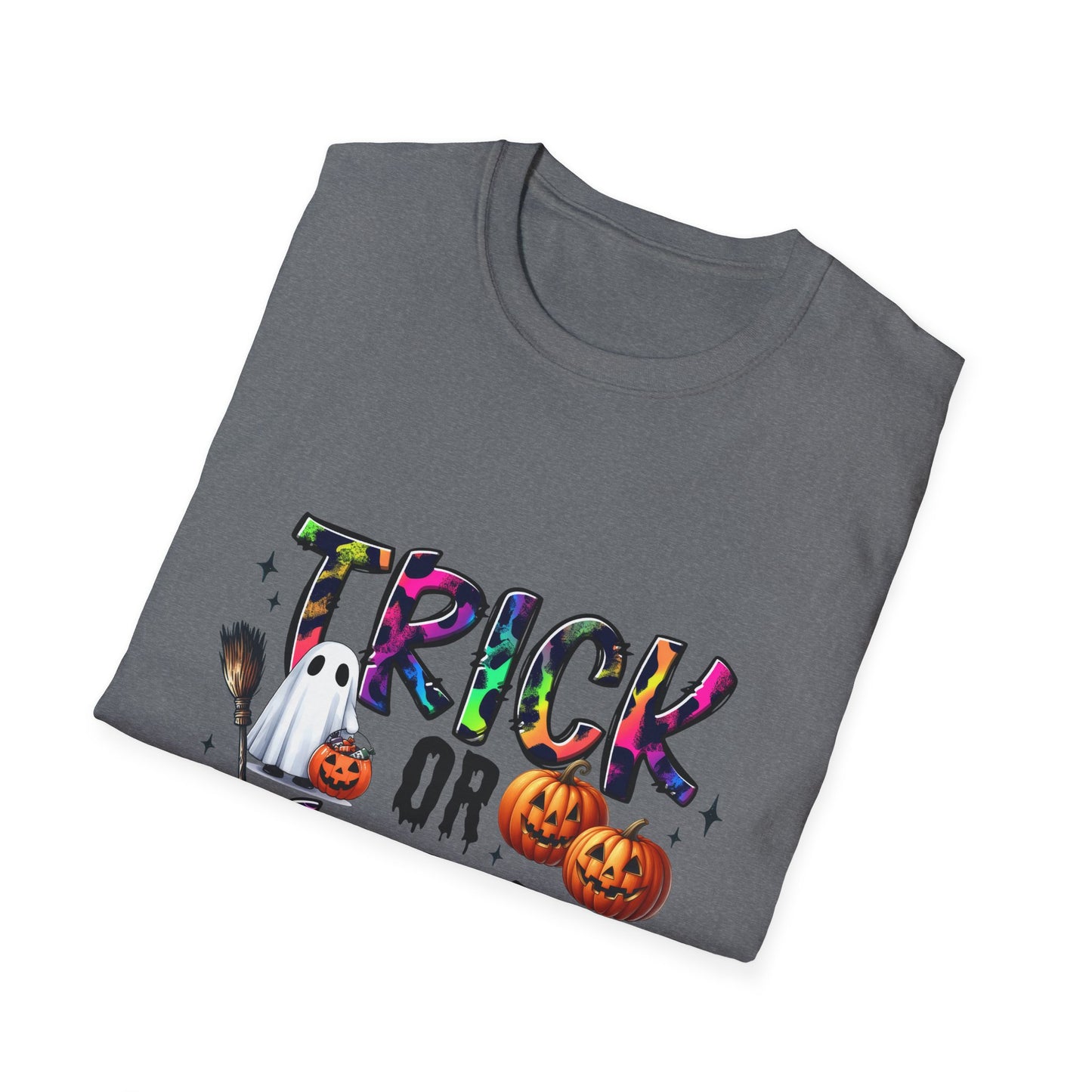 Halloween 'Trick or Treat' Unisex Softstyle T-Shirt