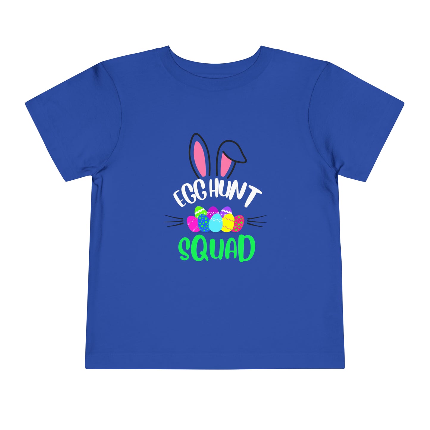 Egg Hunt Squad Toddler Short Sleeve Tee