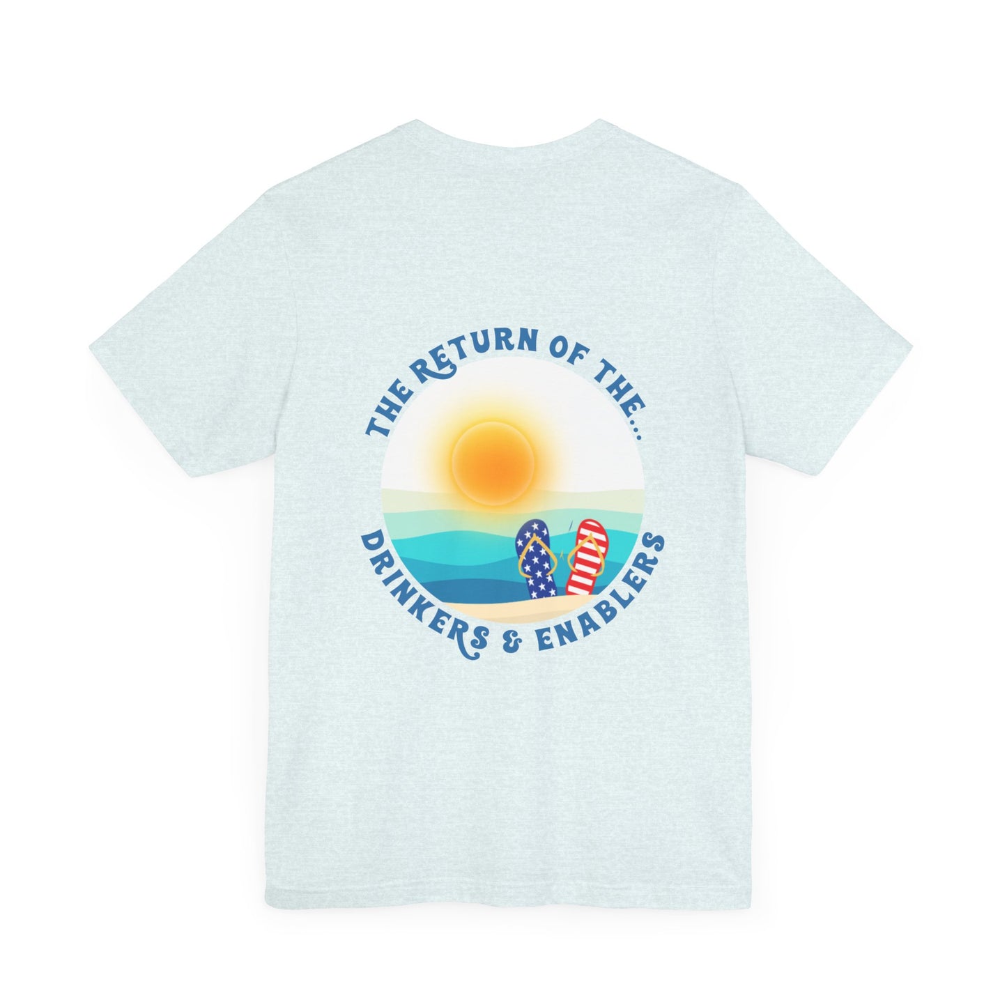 Spring Lake Memorial Day Weekend Drinkers and Enablers Unisex Jersey Short Sleeve Tee