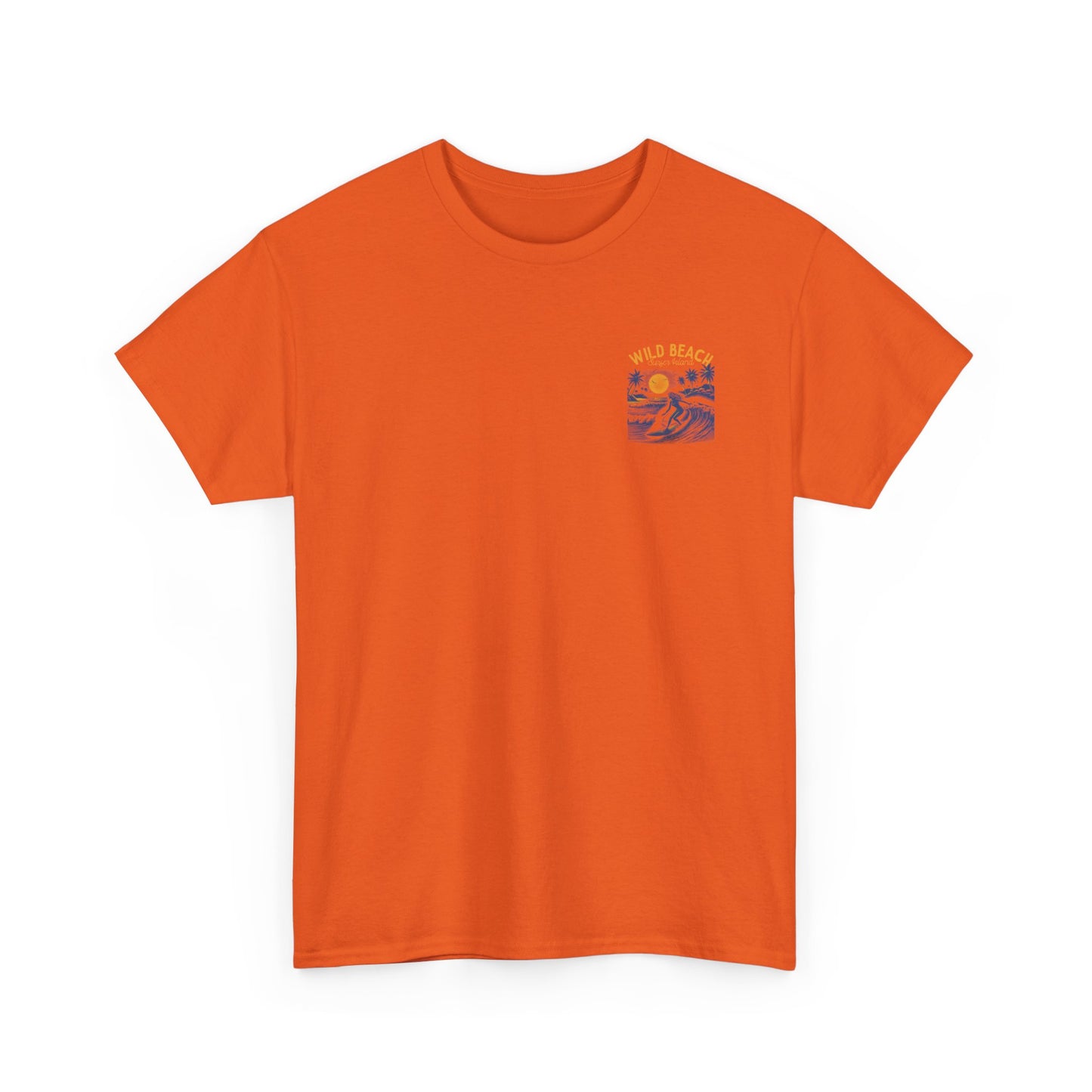 Wild Beach-- Catch the WaveUnisex Heavy Cotton Tee