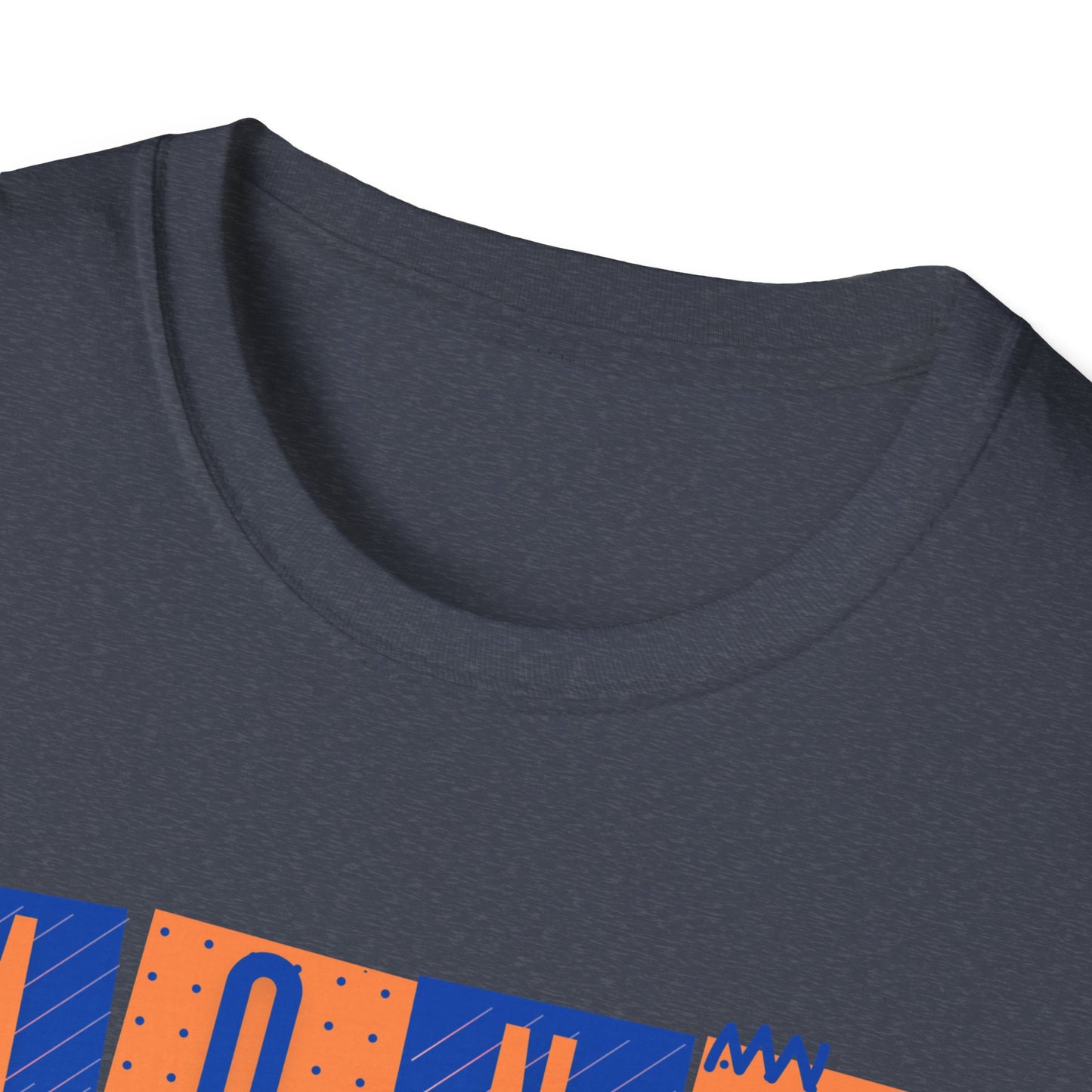 Monarchs Squares Dots Unisex Softstyle T-Shirt - Trendy Graphic Tee for Everyday Wear