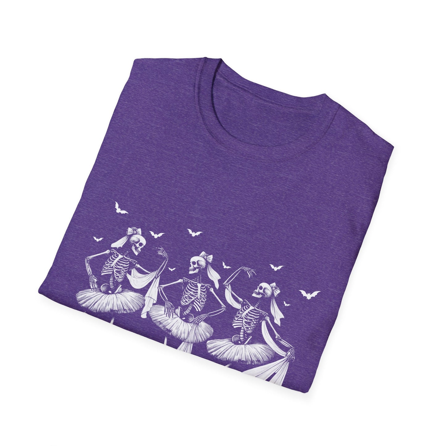 Ballet Dancer Graphic Unisex Softstyle T-Shirt Halloween - Perfect Gift for Dance Enthusiasts
