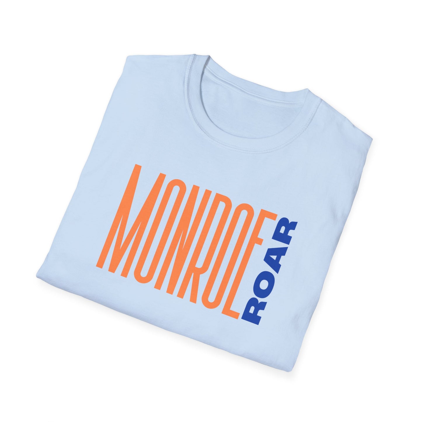 Monroe (Orange) Roar (Royal) Unisex Softstyle T-Shirt
