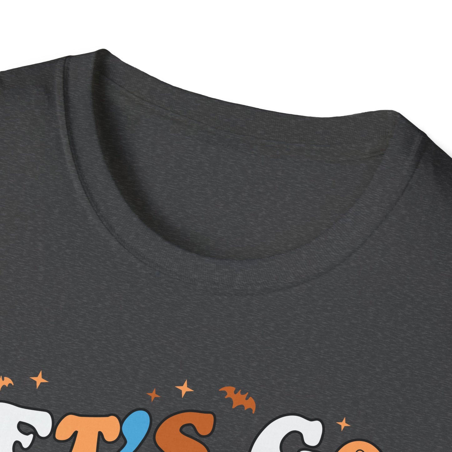 Let's Go Ghouls Unisex Softstyle T-Shirt – Fun Halloween Tee for Ghost Lovers