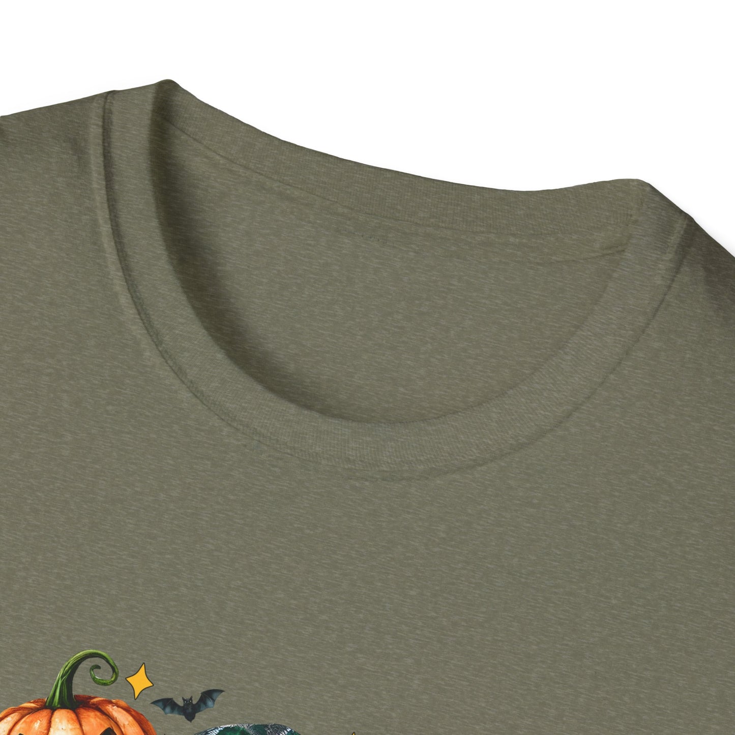 Halloween Cow Halloween Y'all Unisex Softstyle T-Shirt - Cute & Cozy for Fall Celebrations