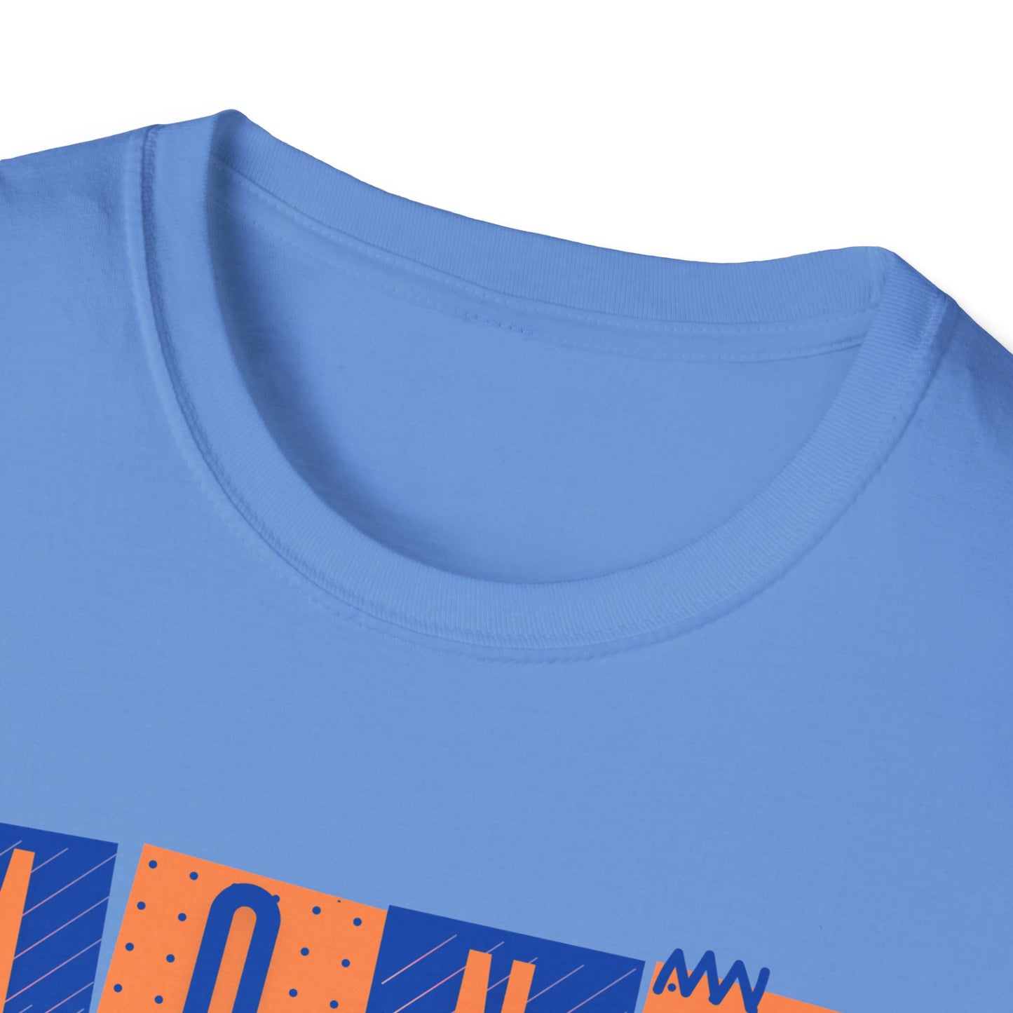 Monarchs Squares Dots Unisex Softstyle T-Shirt - Trendy Graphic Tee for Everyday Wear