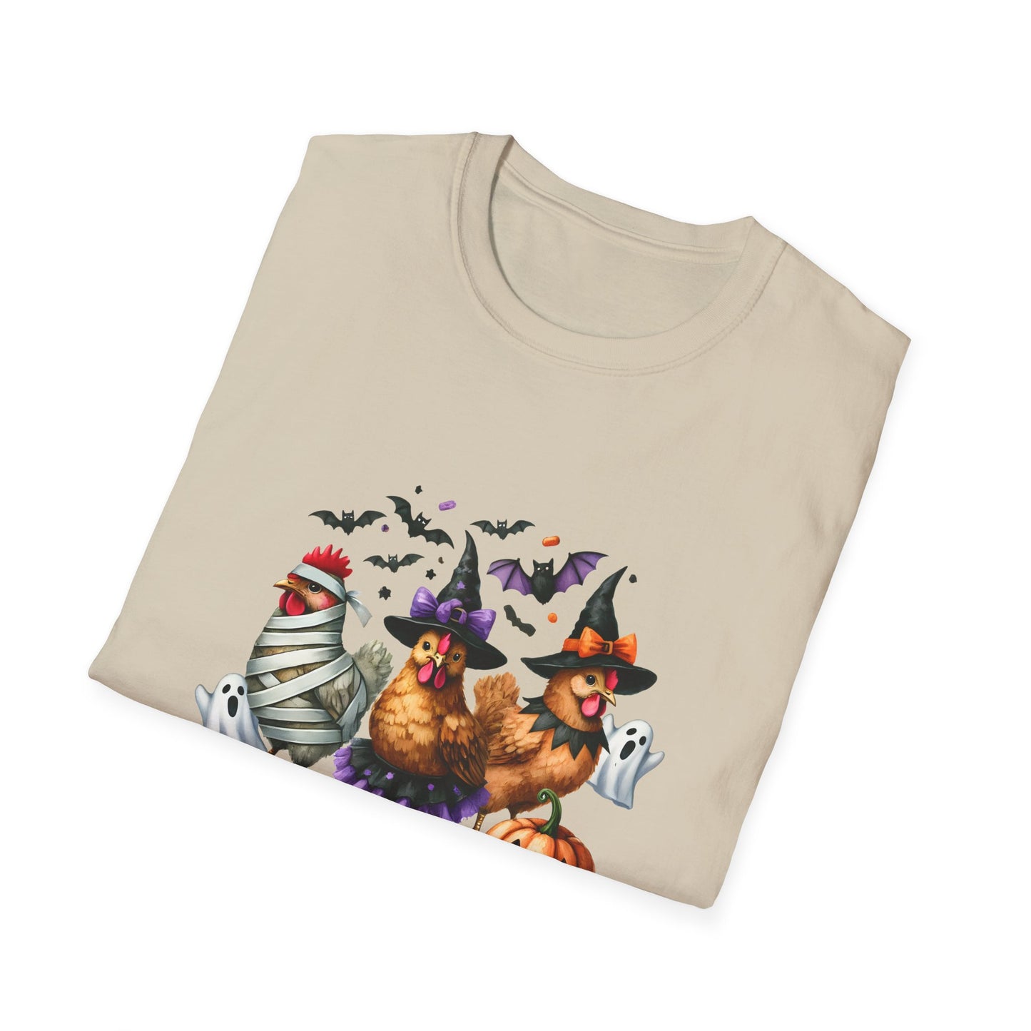 Halloween Chick or Treat Unisex Softstyle T-Shirt