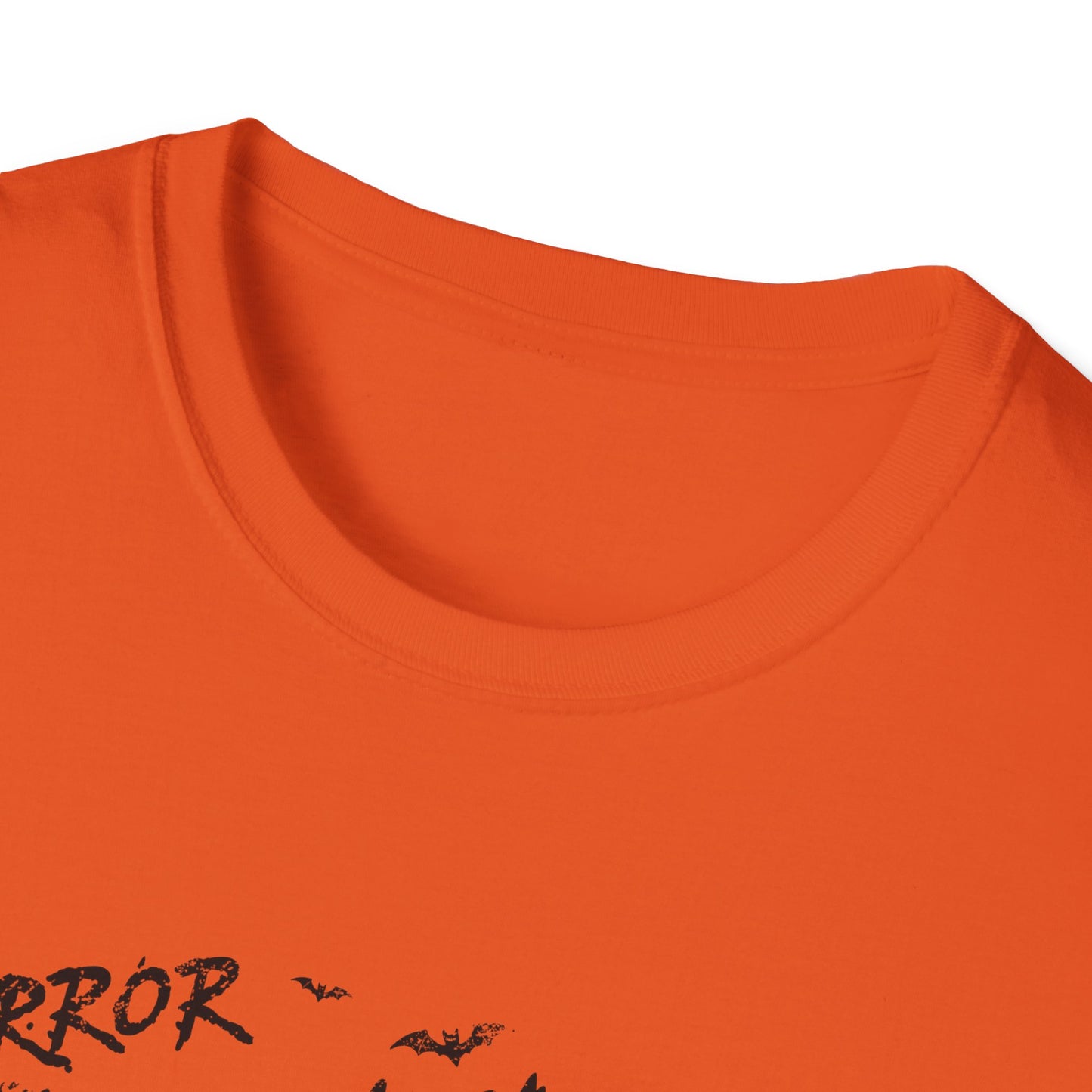 Horror Movies and Chill T-Shirt - Unisex Softstyle Tee for Movie Lovers- Great Halloween Tshirt