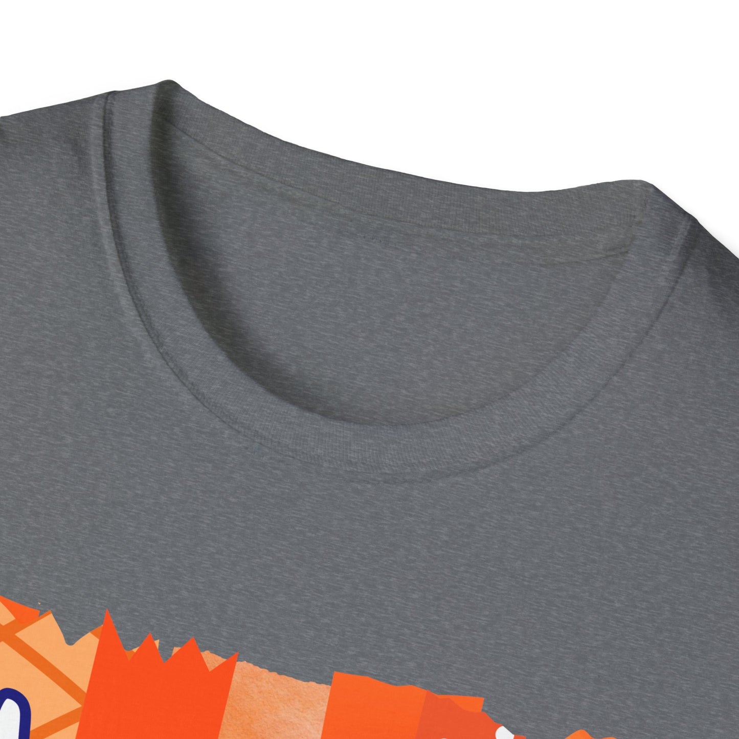 Monroe Patch Orange Unisex Softstyle T-Shirt