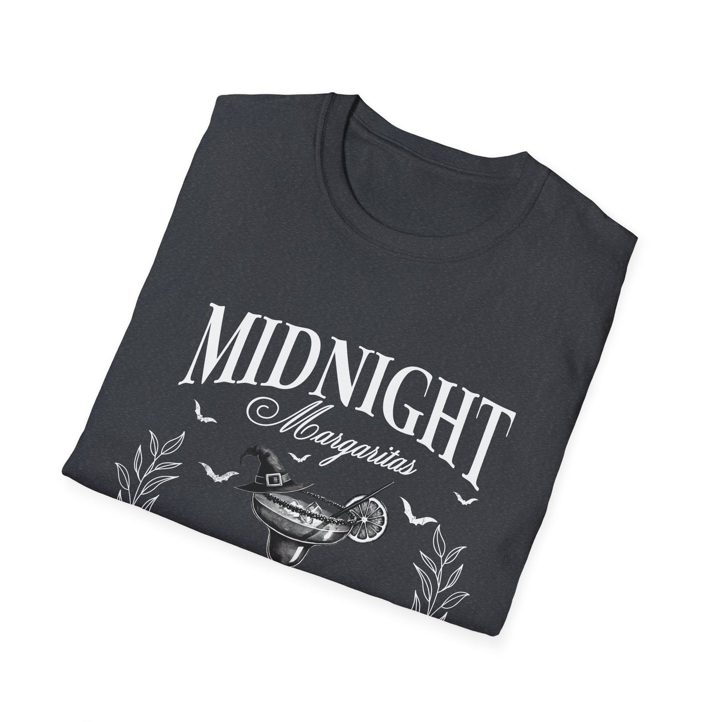 Midnight Margaritas Cocktail Club Halloween Unisex Softstyle T-Shirt