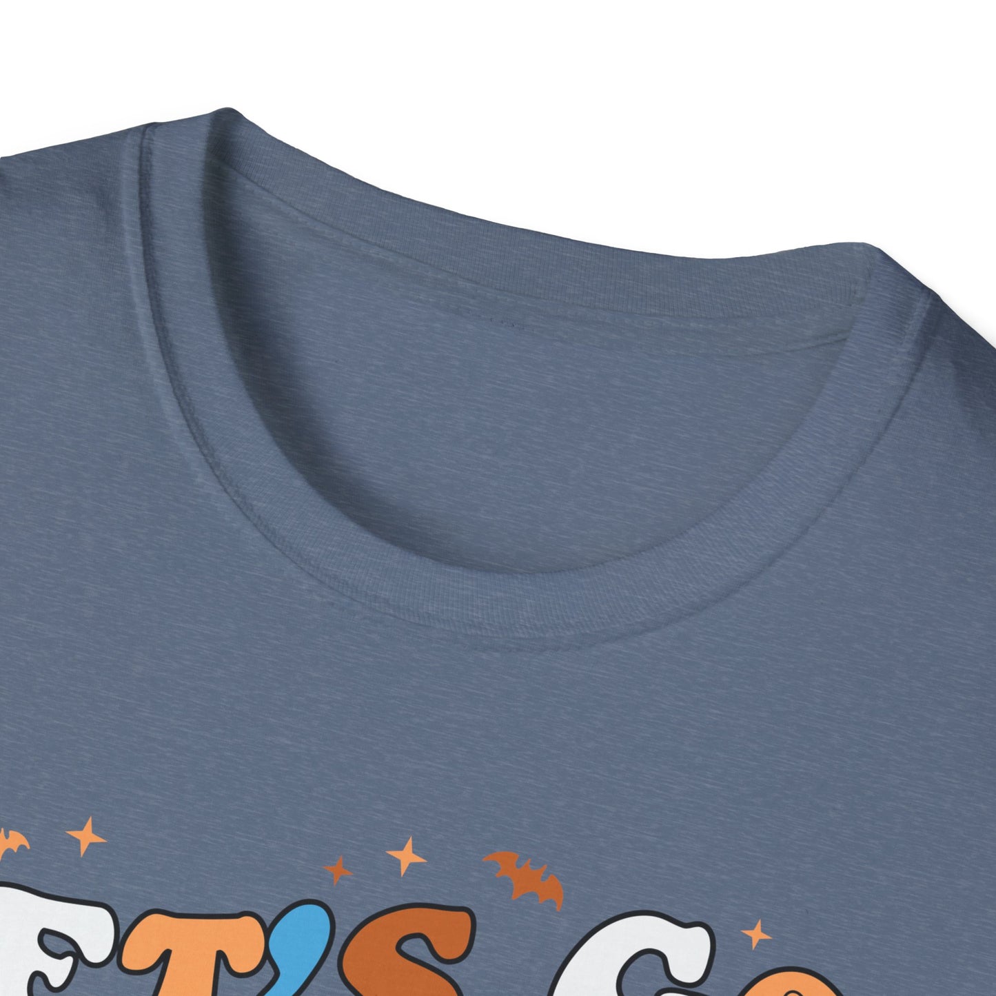 Let's Go Ghouls Unisex Softstyle T-Shirt – Fun Halloween Tee for Ghost Lovers