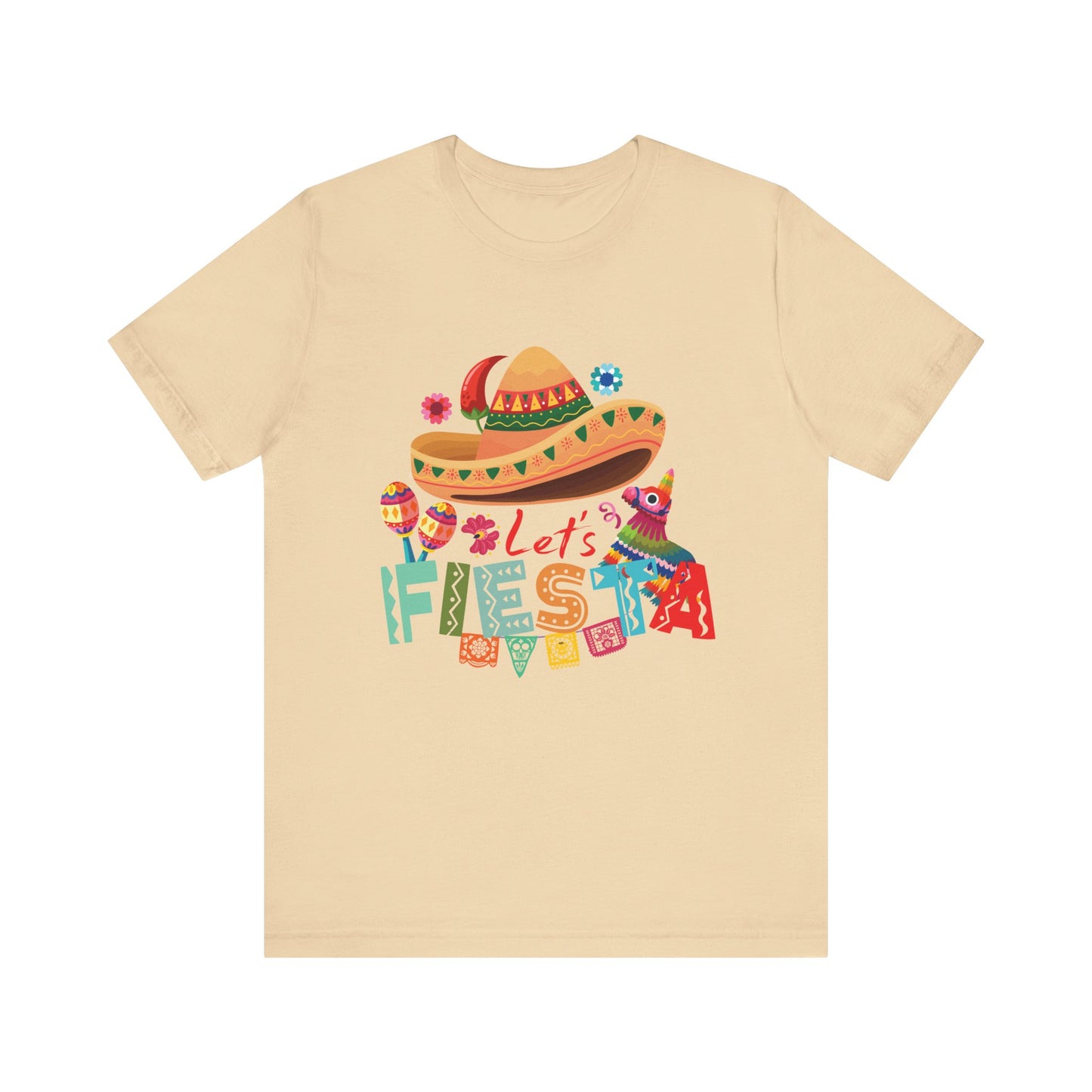 Cinco De Mayo Let's Fiesta Unisex Jersey Short Sleeve Tee