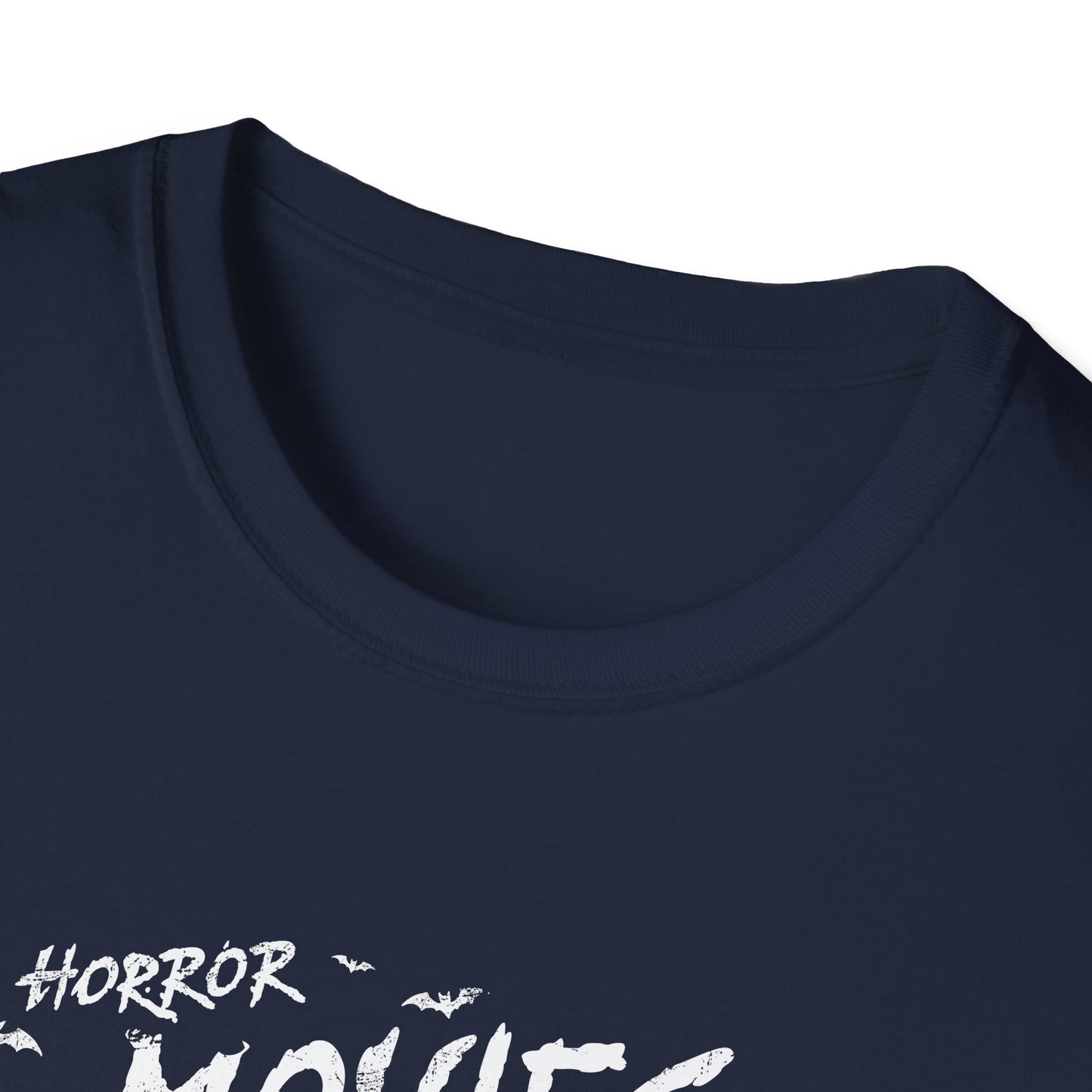 Horror Movies and Chill Unisex Softstyle T-Shirt -Movie Lover or Great Halloween Shirt