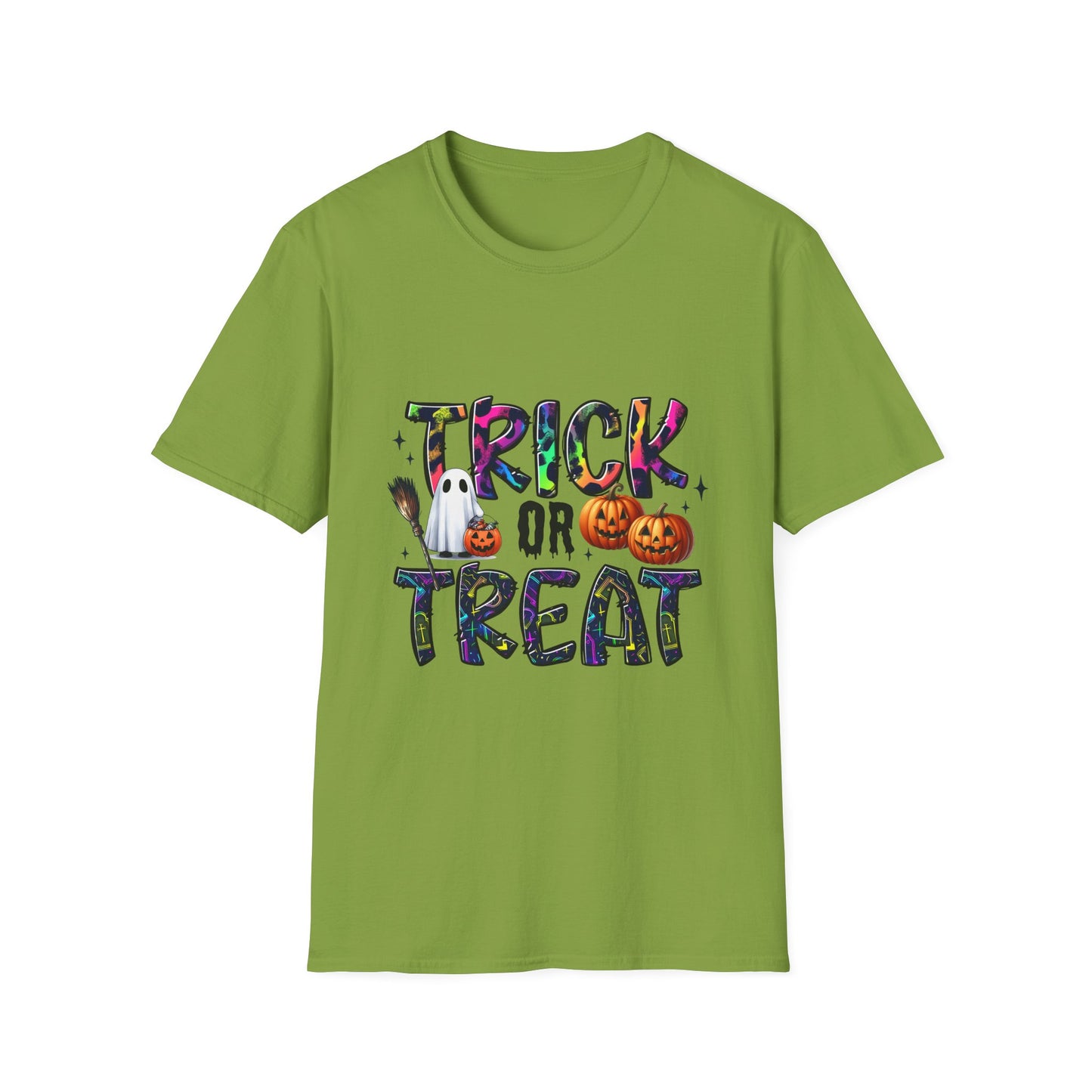 Halloween 'Trick or Treat' Unisex Softstyle T-Shirt