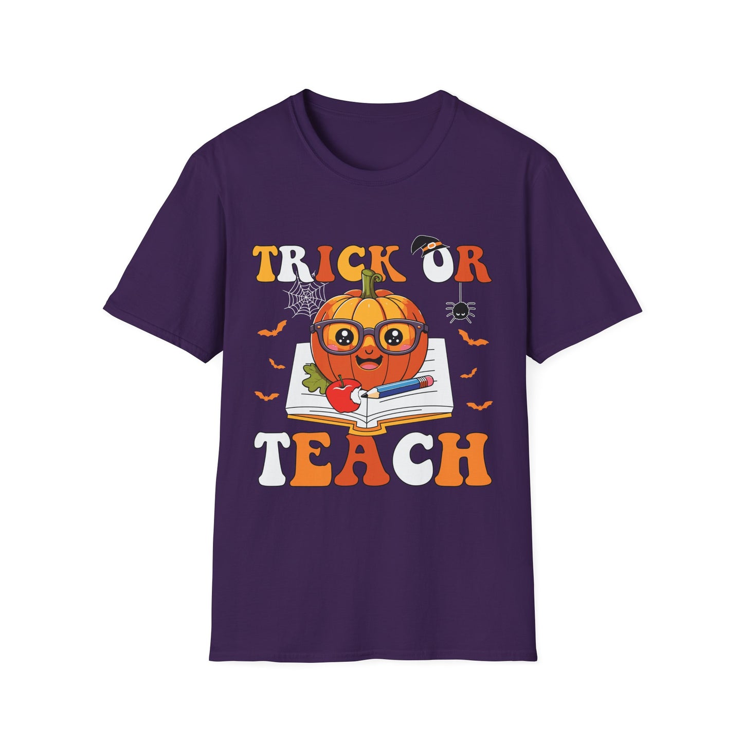 Trick or Teach Unisex Halloween School T-Shirt