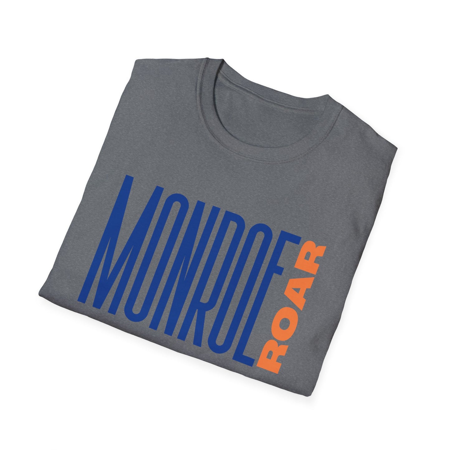 Monroe (Blue) Roar (Orange) Unisex T-Shirt