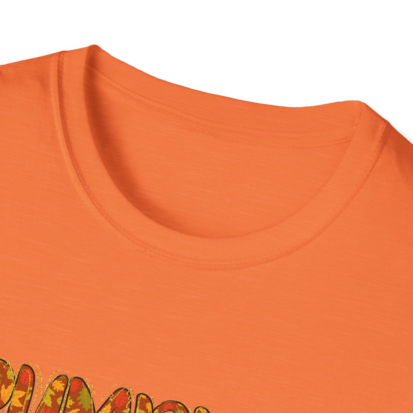 "Pumpkin Spice Keeps this Teacher Nice" Fall Teacher Unisex Softstyle T-Shirt