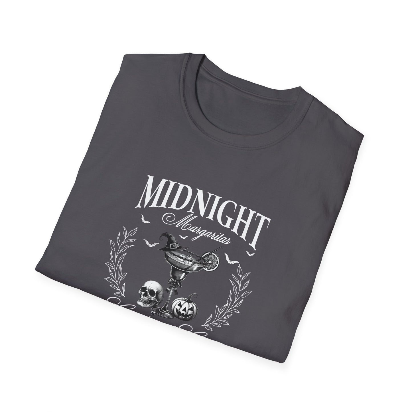 Midnight Margaritas Cocktail Club Halloween Unisex Softstyle T-Shirt