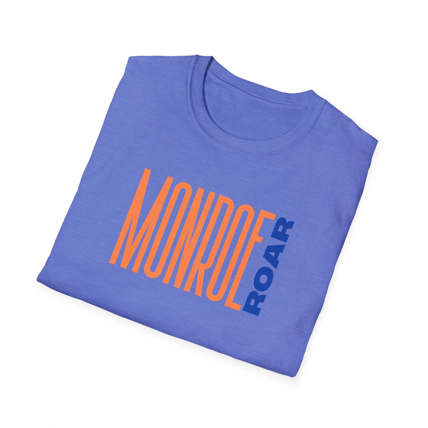 Monroe (Orange) Roar (Royal) Unisex Softstyle T-Shirt