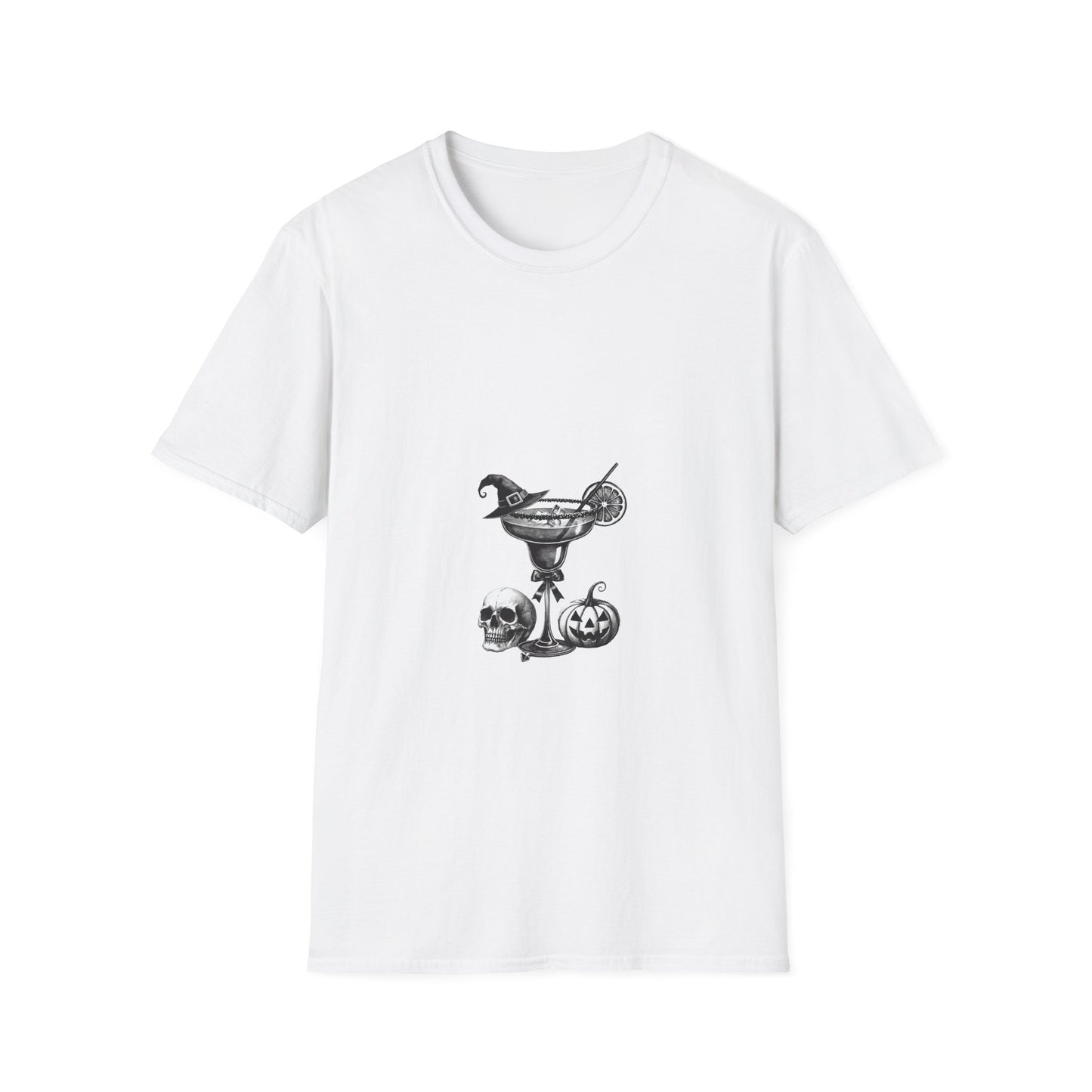 Midnight Margaritas Cocktail Club Halloween Unisex Softstyle T-Shirt