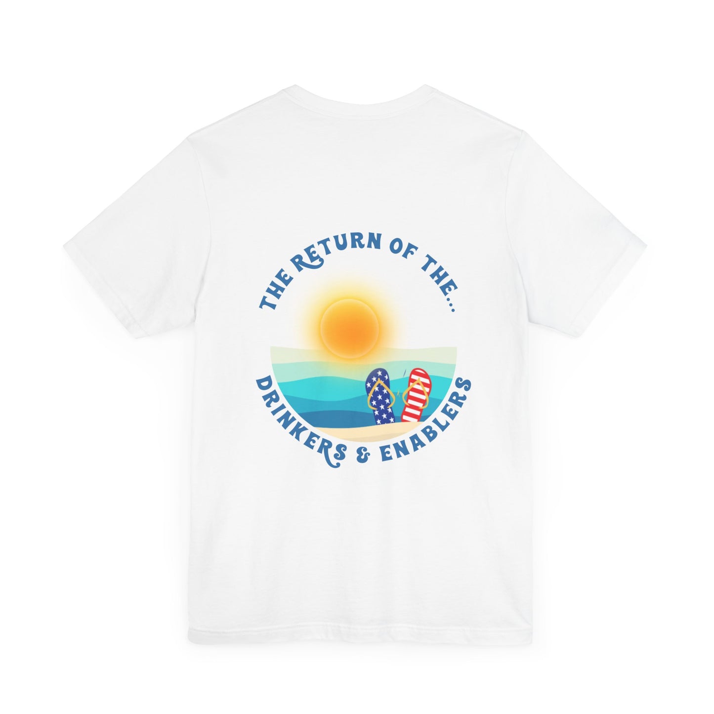 Spring Lake Memorial Day Weekend Drinkers and Enablers Unisex Jersey Short Sleeve Tee